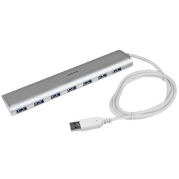 StarTech.com Hub USB a 7 porte, Da USB A a 7 porte USB-A, USB 5Gbps, design robusto, alimentazione via bus o alimentatore