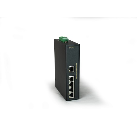 LevelOne IFS-0501 switch di rete Non gestito Fast Ethernet (10 100) Nero