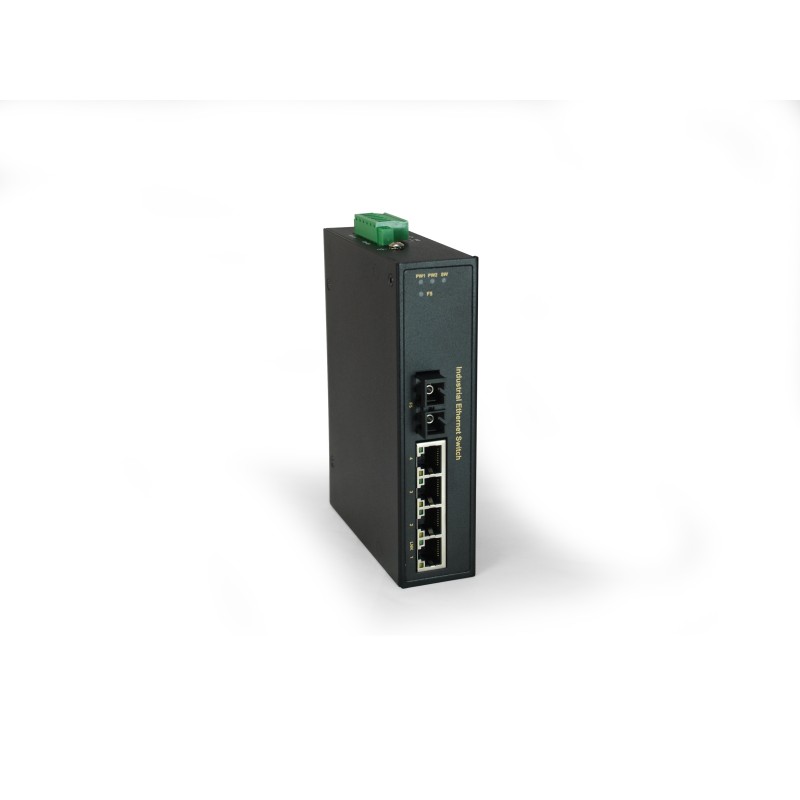 LevelOne IFP-0503 network switch Unmanaged Fast Ethernet (10/100) Power over Ethernet (PoE) Black