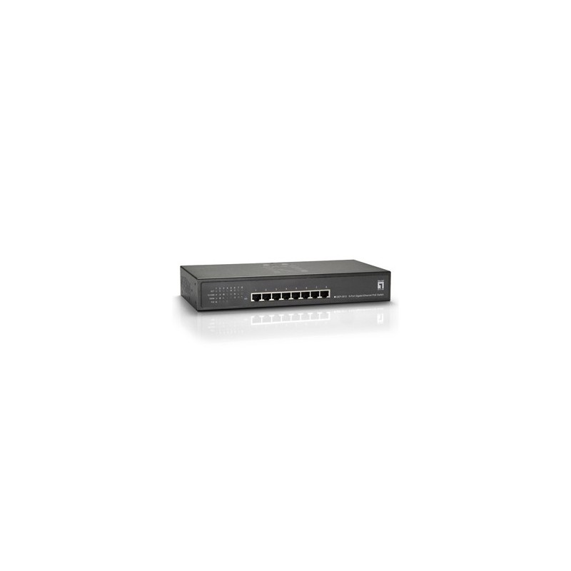 GEP-0812 - Switch - 4 x 10/100/1000 (PoE+)