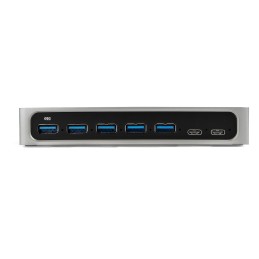 StarTech.com Hub USB-C a 7 porte - 5x USB-A + 2 USB-C - USB 3.0 - Hub Alimentato