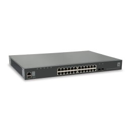LevelOne GTL-2881 switch di rete Gestito L3 Gigabit Ethernet (10 100 1000) Grigio