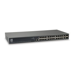 LevelOne GEP-2682 switch di rete Gestito L3 Gigabit Ethernet (10 100 1000) Supporto Power over Ethernet (PoE)