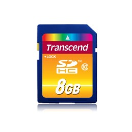 Transcend TS8GSDHC10 memoria flash 8 GB SDHC NAND Classe 10
