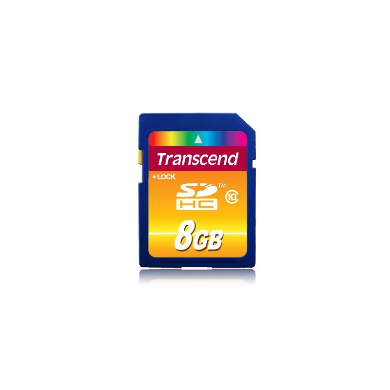 Transcend TS8GSDHC10 memoria flash 8 GB SDHC NAND Classe 10