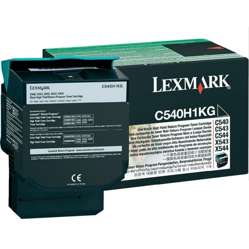 Lexmark C540H1KG cartuccia toner 1 pz Originale Nero