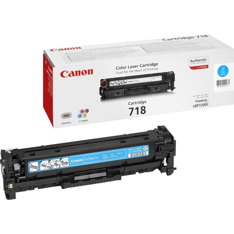 Canon CRG-718 C toner cartridge 1 pc(s) Original Cyan