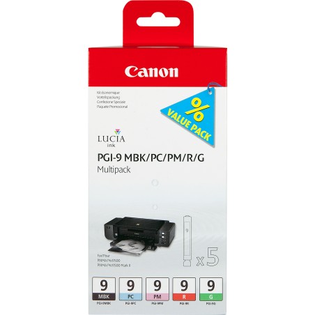 Canon Cartucce d'inchiostro Multipack PGI-9 MBK PC PM R G
