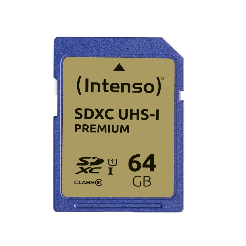 Intenso 3421490 memoria flash 64 GB SDXC UHS-I Classe 10