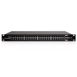 Ubiquiti ES-48-500W switch di rete Gestito L2 L3 Gigabit Ethernet (10 100 1000) Supporto Power over Ethernet (PoE) 1U Nero