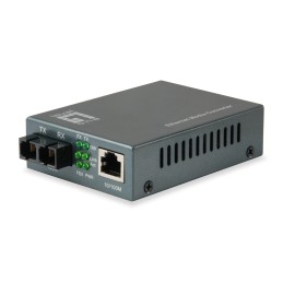 LevelOne FVT-1103 convertitore multimediale di rete 100 Mbit s 1310 nm Modalità singola Nero