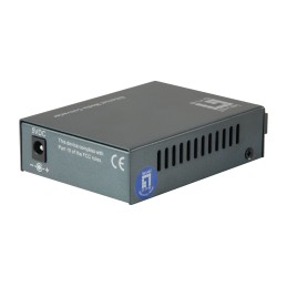 LevelOne FVT-1104 convertitore multimediale di rete 100 Mbit s 1310 nm Modalità singola Nero