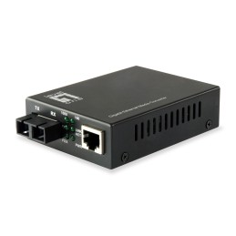 LevelOne GVT-2002 convertitore multimediale di rete 1000 Mbit s 1310 nm Modalità singola Nero