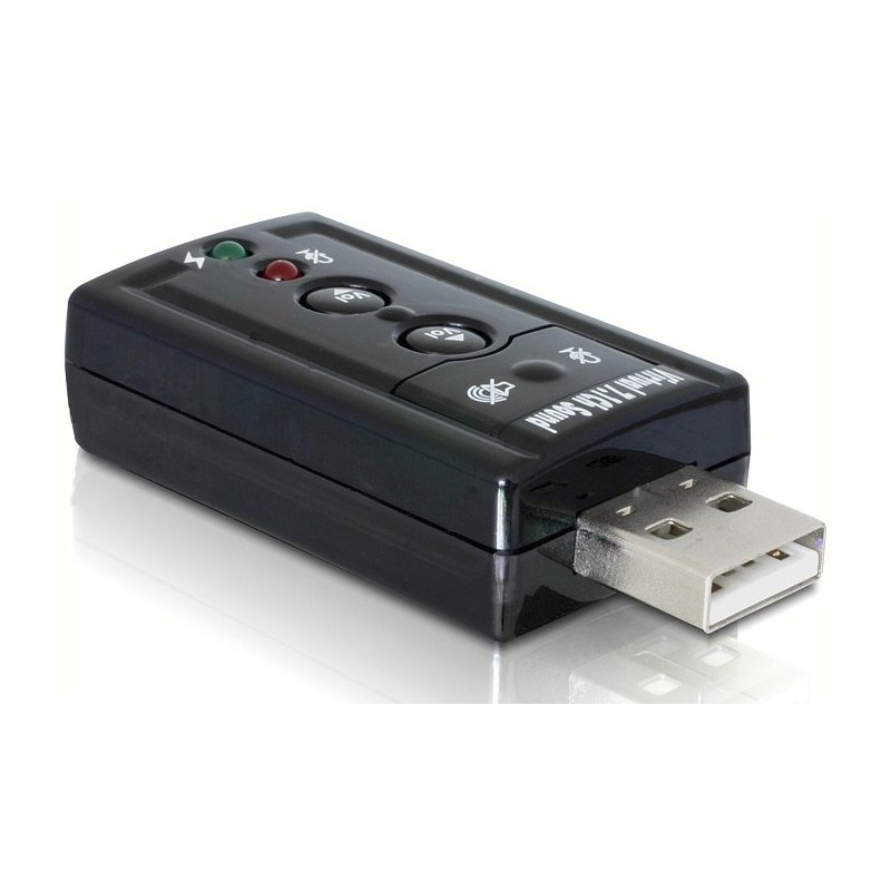 DeLOCK 61645 adattatore per inversione del genere dei cavi USB 2.0 2x 3.5 Nero