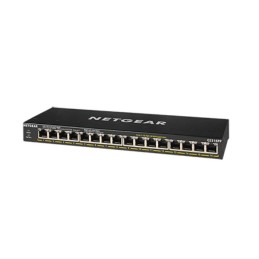 NETGEAR GS316PP Non gestito Gigabit Ethernet (10 100 1000) Supporto Power over Ethernet (PoE) Nero