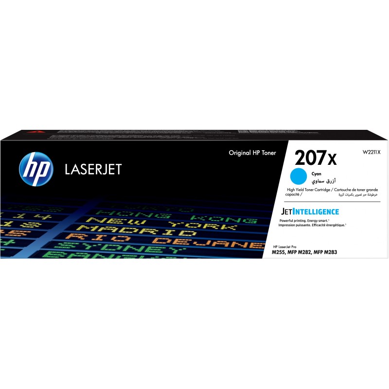 207X - Hohe Ergiebigkeit - Cyan - Original - LaserJet - Tonerpatrone (W2211X)