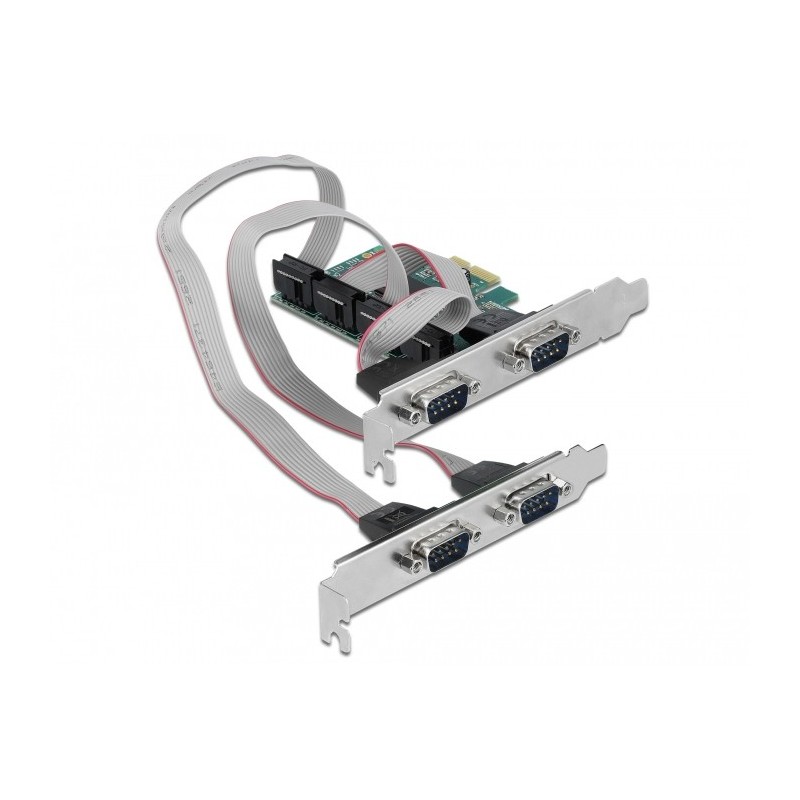 Serieller Adapter - PCIe 1.1 Low-Profile