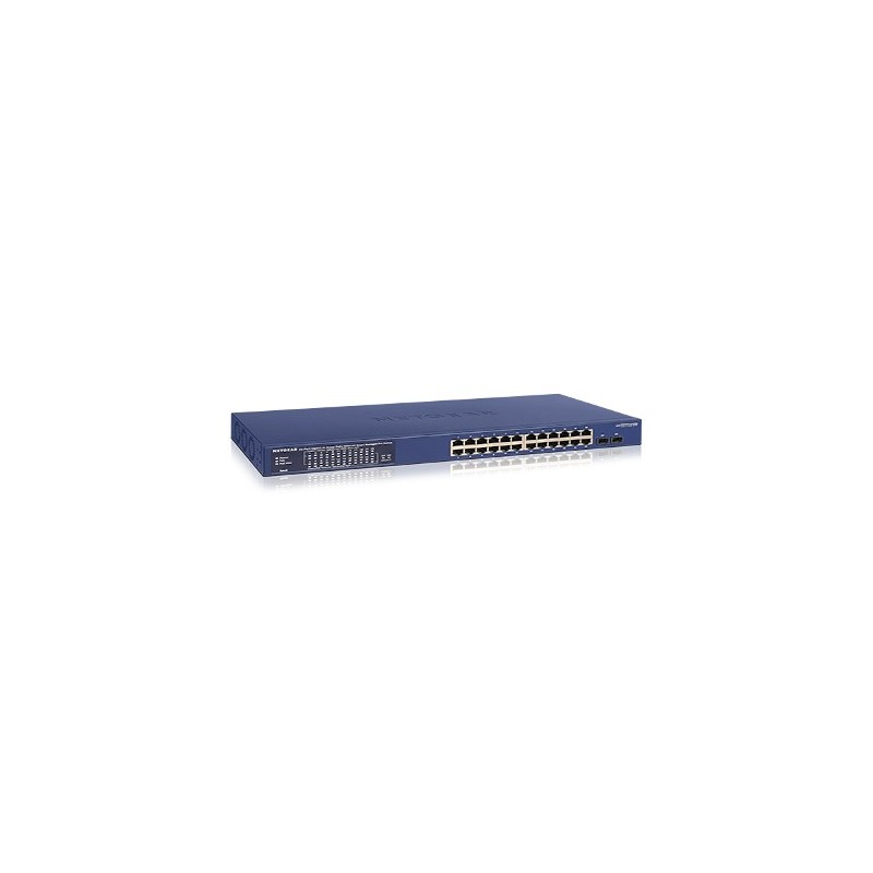 NETGEAR GS724TPP Gestito L2 L3 L4 Gigabit Ethernet (10 100 1000) Supporto Power over Ethernet (PoE) Blu