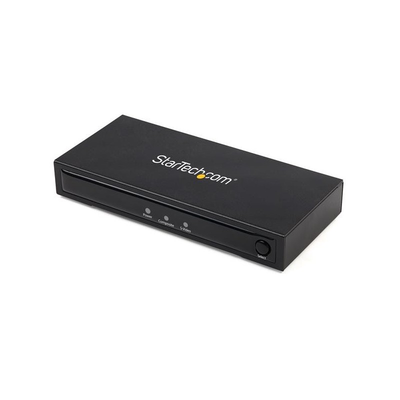 StarTech.com Convertitore Adattatore Vídeo Composito o S-Vídeo a HDMI con Audio - 720p - NTSC e PAL