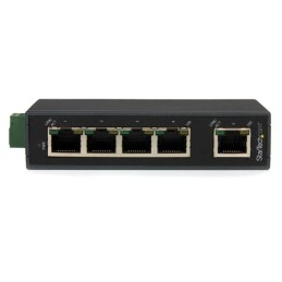 StarTech.com Switch di rete Commutatore Industriale Ethernet a 5 porte - Guida DIN   Montabile a parete