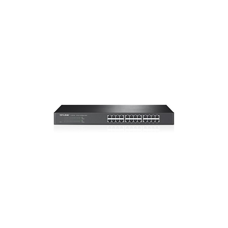 TP-Link TL-SF1024 Non gestito Fast Ethernet (10 100) Nero