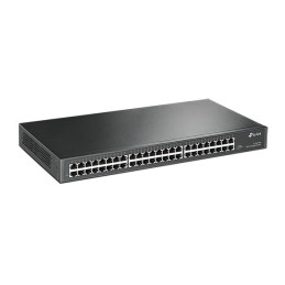 TP-Link TL-SG1048 Non gestito Gigabit Ethernet (10 100 1000) 1U Nero