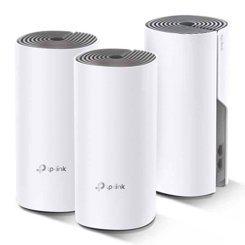 Deco E4 - WLAN-System (3 Router) - Netz - Wi-Fi 5 - Dual-Band (Packung mit 3)