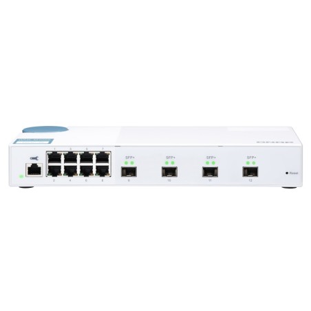 QNAP QSW-M408S switch di rete Gestito L2 Gigabit Ethernet (10 100 1000) Bianco