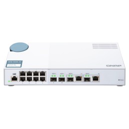QNAP QSW-M408-2C switch di rete Gestito L2 10G Ethernet (100 1000 10000) Bianco