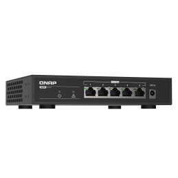 QNAP QSW-1105-5T switch di rete Non gestito Gigabit Ethernet (10 100 1000) Nero