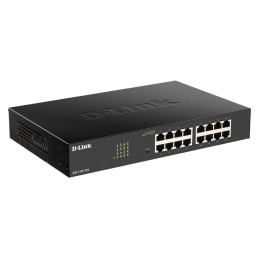 D-Link DGS-1100-16V2 switch di rete Gestito L2 Gigabit Ethernet (10 100 1000) Nero