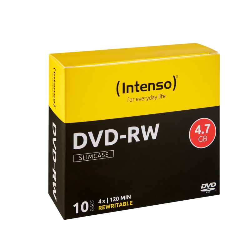 10 x DVD-RW - 4.7 GB 4x - Slim Jewel