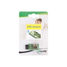 InLine Card Reader USB 2.0 Interno, MicroSDHC Max 32GB, MicroSDXC Max 2TB