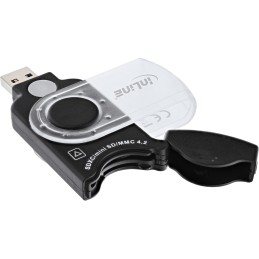 InLine Mobile card reader USB 3.0, per SD SDHC SDXC, microSDXC, microSD