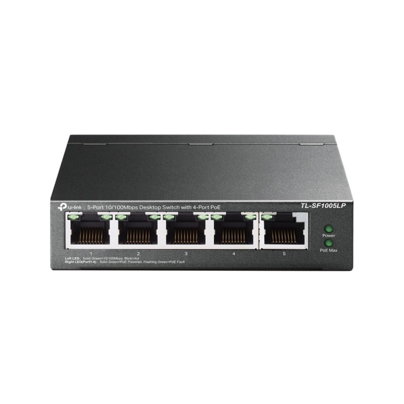 TL-SF1005LP - V1 - Switch - unmanaged - 5 x 10/100 (4 PoE)