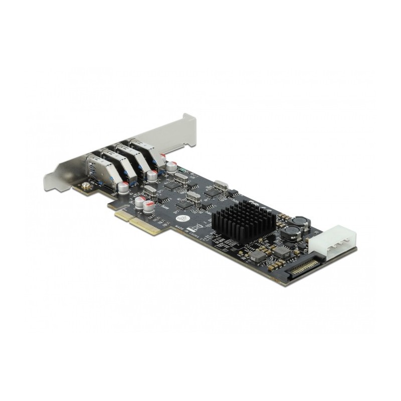 DeLOCK 89008 scheda di interfaccia e adattatore Interno PCIe, SATA, USB 3.2 Gen 1 (3.1 Gen 1)