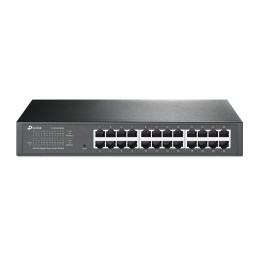 TP-Link TL-SG1024DE Gestito L2 Gigabit Ethernet (10 100 1000) 1U Nero