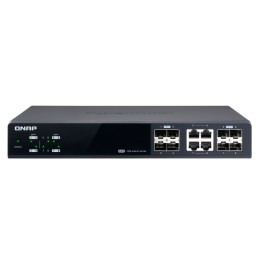 QNAP QSW-M804-4C switch di rete Gestito 10G Ethernet (100 1000 10000) Nero