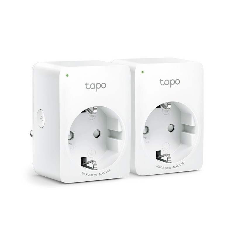 Tapo P100 V2 - Smart-Stecker - mini - kabellos - 802.11b/g/n, Bluetooth 4.2 -...