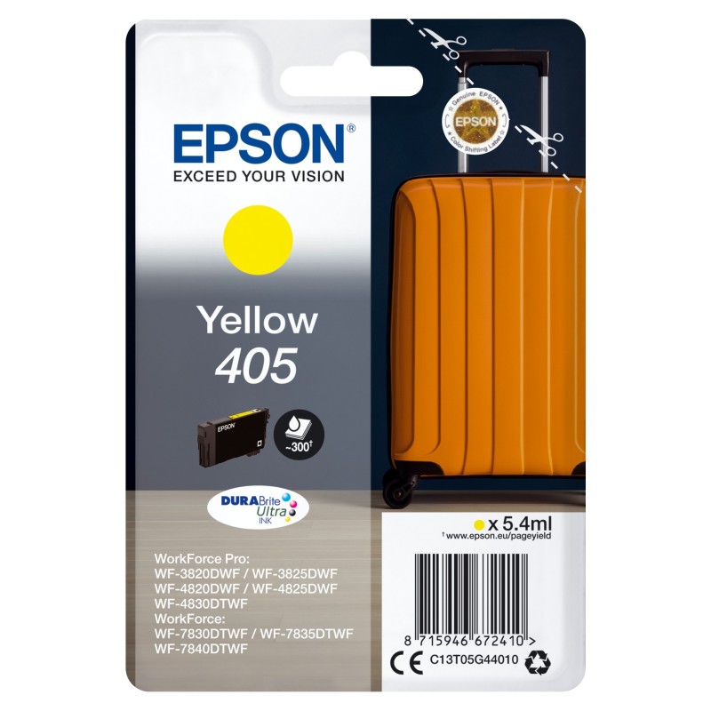 Epson 405 DURABrite Ultra Ink ink cartridge 1 pc(s) Original Standard Yield Yellow