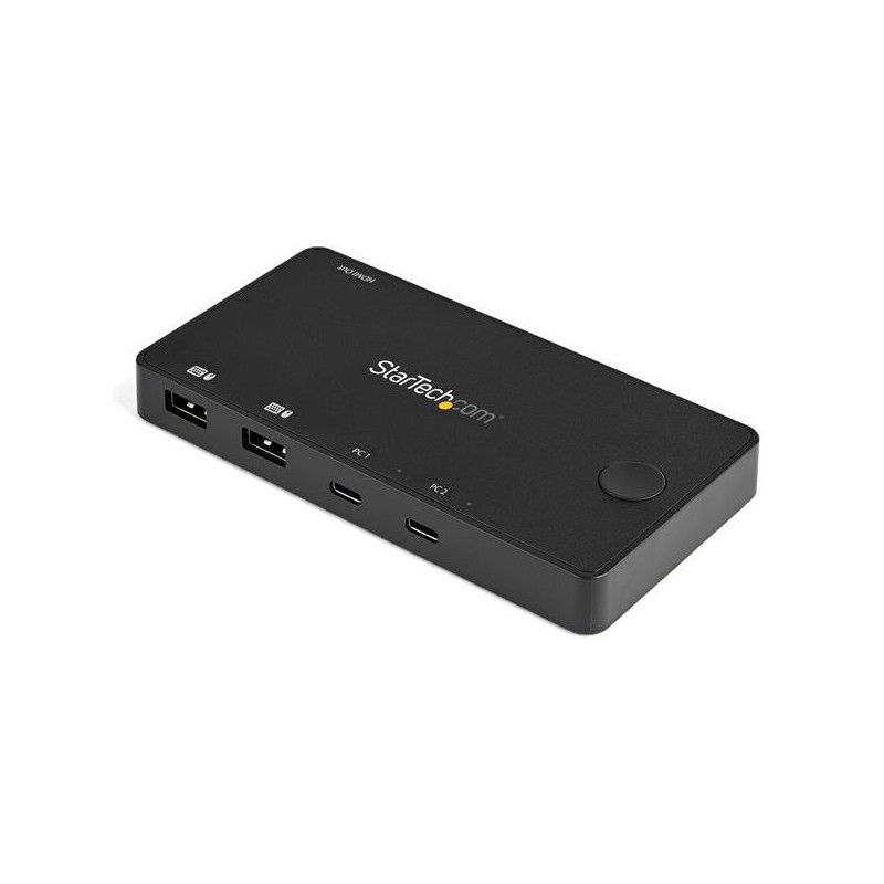 2 Port USB C KVM Switch, 4K 60Hz HDMI, Compact Dual Port UHD USB Type C Deskt...