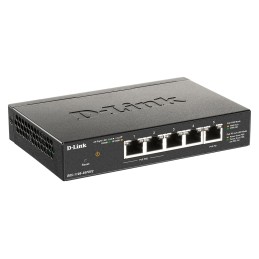 D-Link DGS-1100-05PDV2 switch di rete Gestito Gigabit Ethernet (10 100 1000) Supporto Power over Ethernet (PoE) Nero