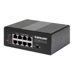 Intellinet 561624 switch di rete Gigabit Ethernet (10 100 1000) Supporto Power over Ethernet (PoE) Nero