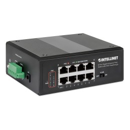 Intellinet 561624 switch di rete Gigabit Ethernet (10 100 1000) Supporto Power over Ethernet (PoE) Nero