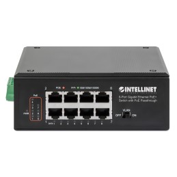 Intellinet 561624 switch di rete Gigabit Ethernet (10 100 1000) Supporto Power over Ethernet (PoE) Nero