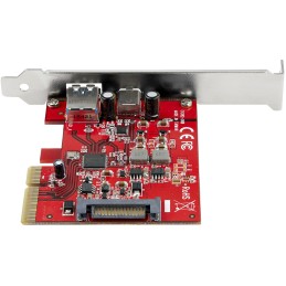 StarTech.com Scheda PCI Express USB-C USB-A a 2 porte - Adattatore scheda controller host USB 3.2 Gen 2 PCI Express Tipo C A 10