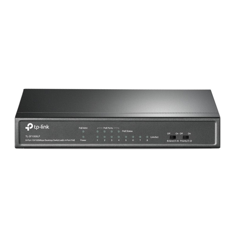 TL-SF1008LP - V1 - Switch - unmanaged - 8 x 10/100 (4 PoE)