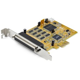 StarTech.com Scheda seriale PCI Express a 8 porte - Scheda adattatore seriale PCIe RS232 - Scheda di espansione controller card