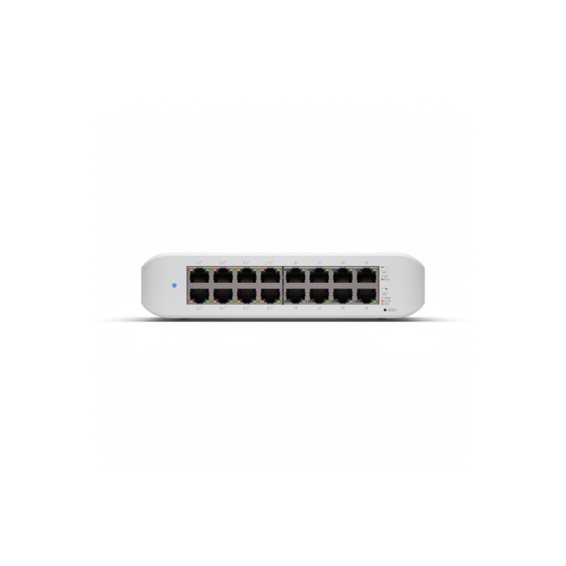 Ubiquiti UniFi Switch Lite 16 PoE L2 Gigabit Ethernet (10 100 1000) Supporto Power over Ethernet (PoE) Bianco Ubiquiti UniFi Switch Lite 16 PoE L2 Gigabit Ethernet (10 100 1000) Supporto Power over Ethernet (PoE) Bianco
