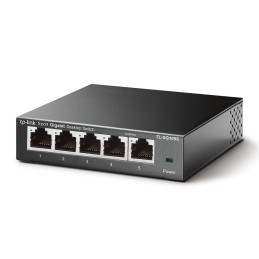 TP-Link TL-SG105S Non gestito Gigabit Ethernet (10 100 1000) Nero
